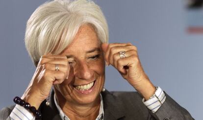 Christine Lagarde, directora gerente del FMI.