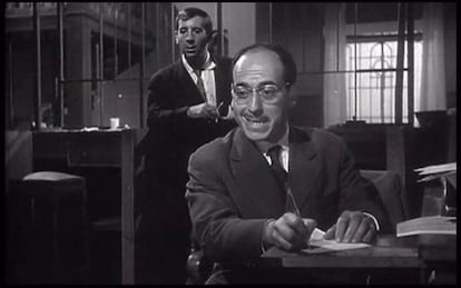 José Luis López Vázquez y Alfredo Landa en la película 'Atraco a las tres'