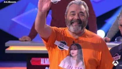 José Pinto, miembro del equipo Los Lobos que participaba en el concurso '¡Boom!', de Antena 3.