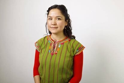 La activista mexicana Christian Mendoza.