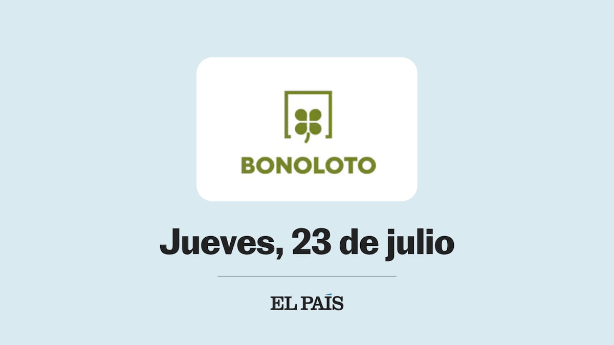 Bonoloto: comprobar sorteo del jueves 23 de julio