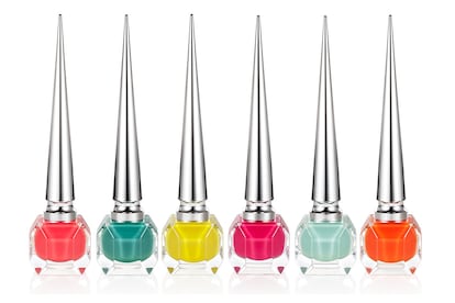 Lacas de uñas de Christian Louboutin (50 euros aproximadamente/unidad).