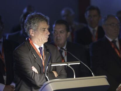 &Aacute;ngel Mar&iacute;a Villar, en la Asamblea de la RFEF en 2015.