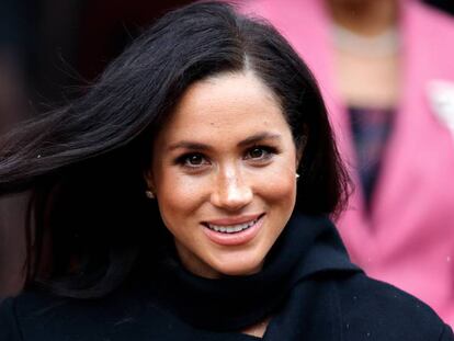 Meghan Markle, duquesa de Sussex, en Bristol el 1 de febrero.