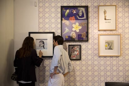 Exposición 'La edad de oro de collage' en la galería Cano Estudio.