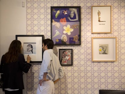 Exposición 'La edad de oro de collage' en la galería Cano Estudio.