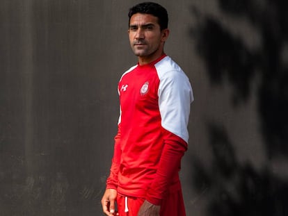 El futbolista Antonio Naelson en las instalaciones del Toluca en Metepec, Estado de México