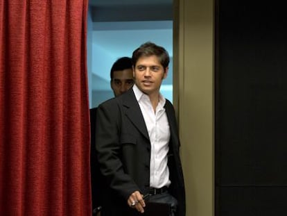 Axel Kicillof, ministro de Economia argentino.