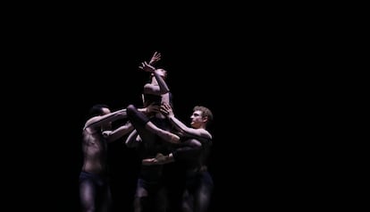 Un momento de la coreografía que se podrá ver este sábado en la apertura del Grec 2017.