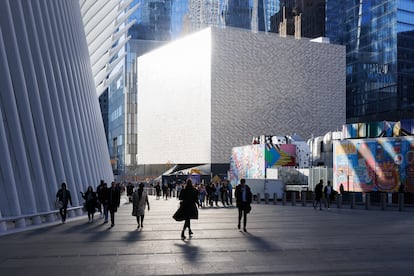 The new PAC NYC cultural center at ground zero in Manhattan (New York).