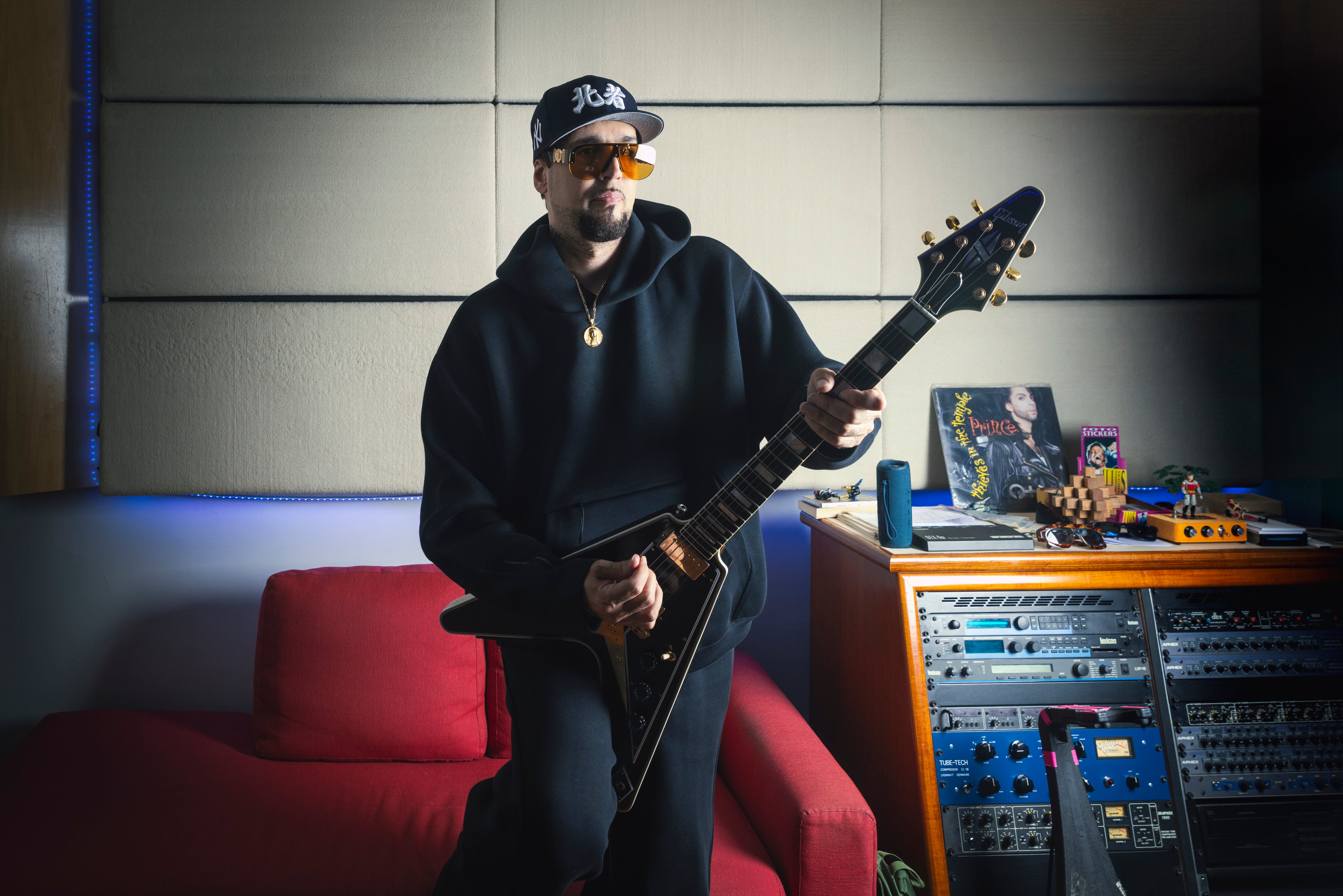 Dante Spinetta en Buenos Aires (Argentina), el 1 de abril.