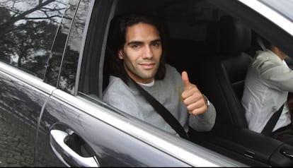 Radamel Falcao, jugador colombiano del M&oacute;naco.