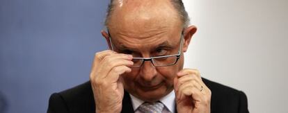 El ministro de Hacienda, Cristóbal Montoro.