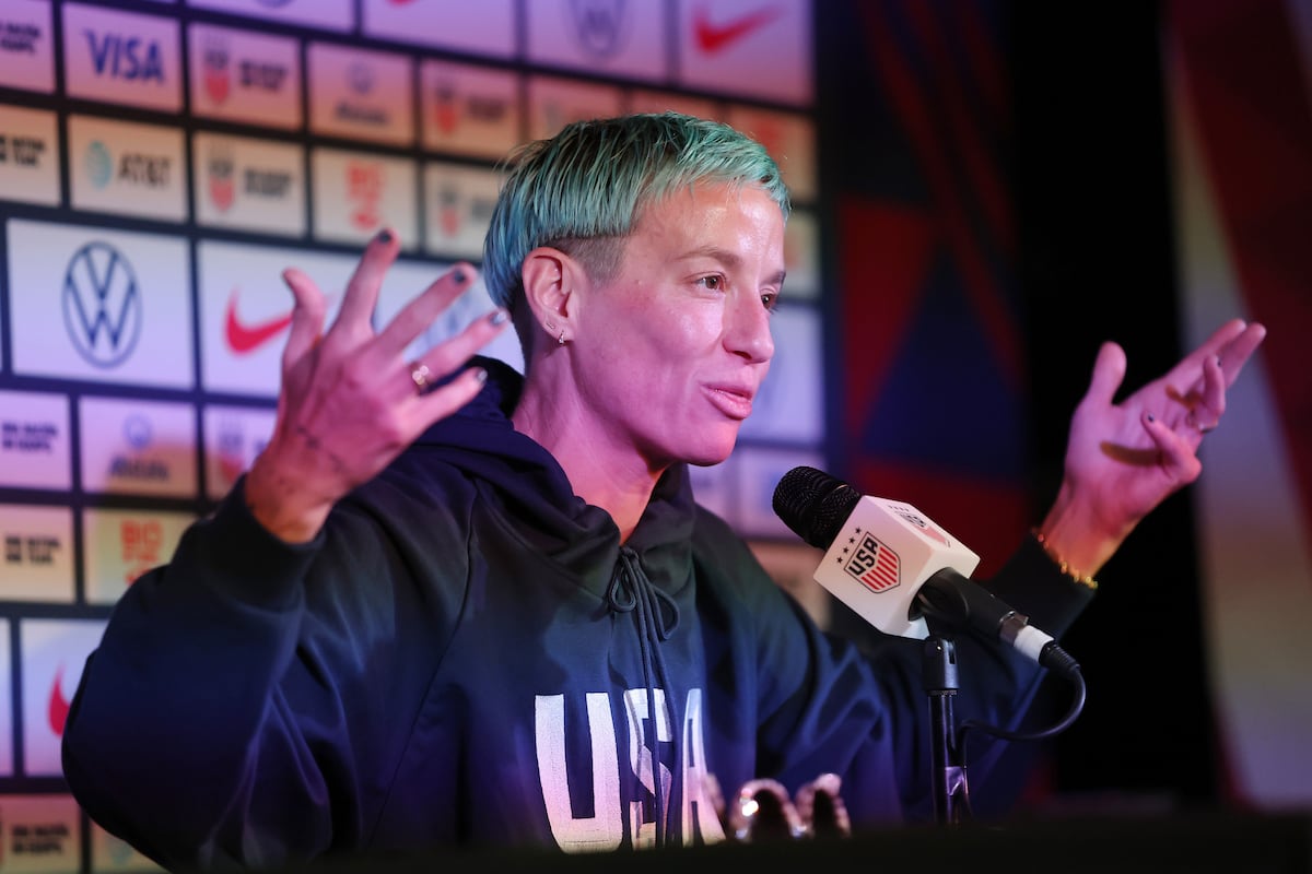 Megan Rapinoe adjusts to new role at Women's World Cup while still savoring final days in spotlight | Sports | EL PAÍS English