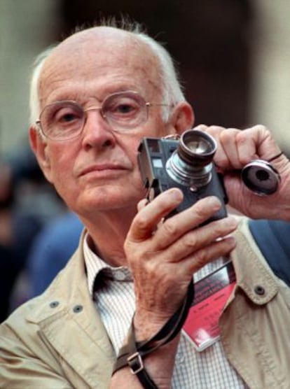 Henri Cartier Bresson dijo que la leica era la "prolongación" de sus ojos