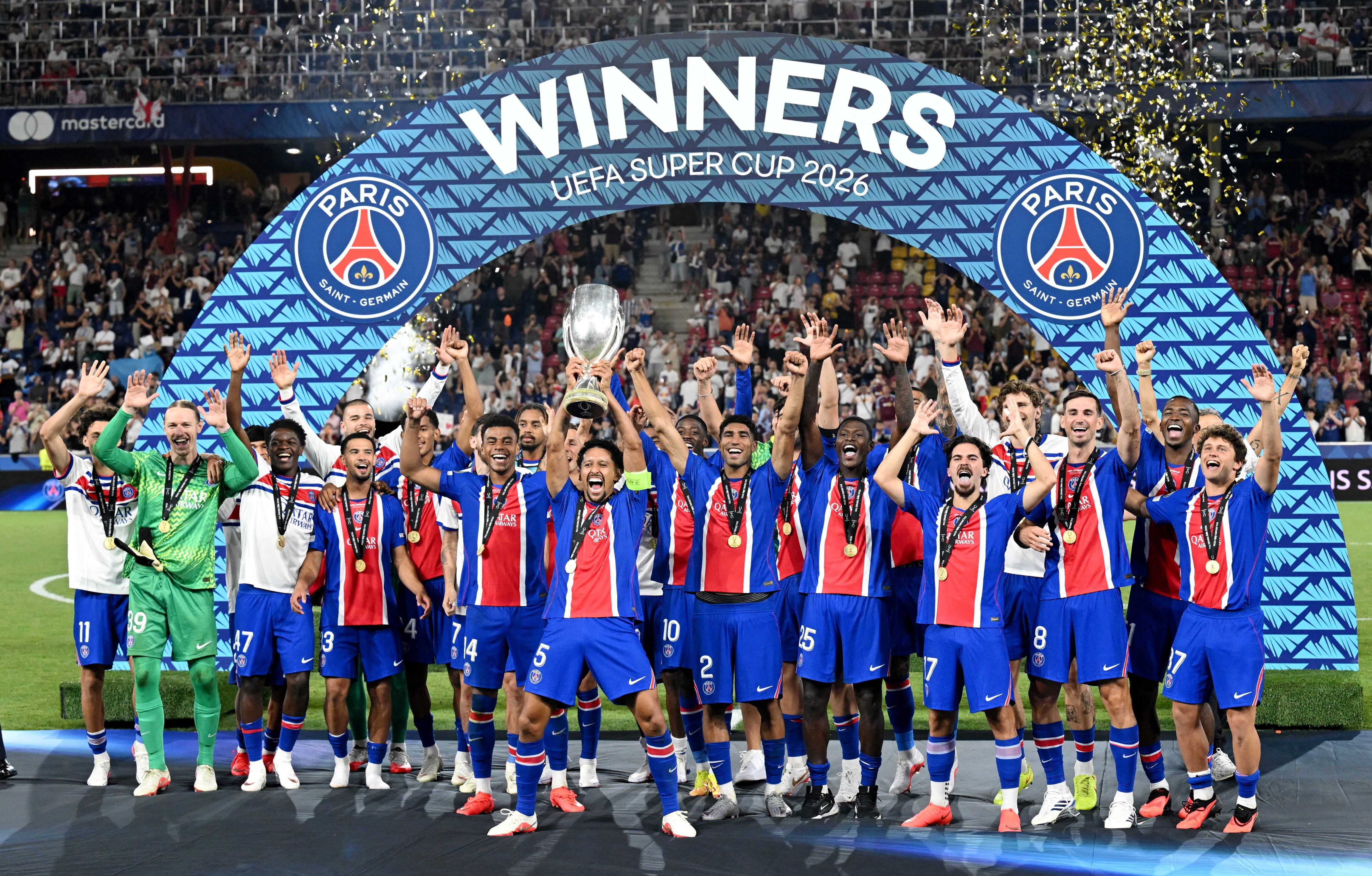 El PSG extiende su hegemonía tras vencer la Supercopa de Europa ante el Aston Villa