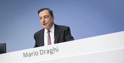 El presidente del Banco Central Europeo (BCE), Mario Draghi. 