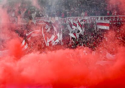 hinchas de River Plate en Argentina