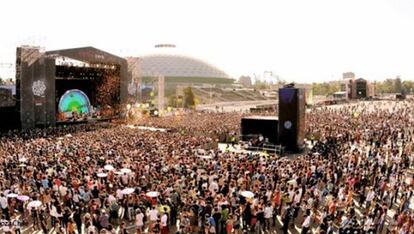 El Festival Lollapalooza se celebra a finales de marzo en el Parque O&#039;Higgins de Santiago de Chile.