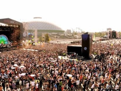 El Festival Lollapalooza se celebra a finales de marzo en el Parque O&#039;Higgins de Santiago de Chile.