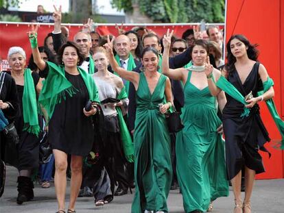 El 'glamour' iraní es de color verde