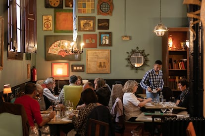 El comedor del restaurante Semproniana de Ada Parellada.