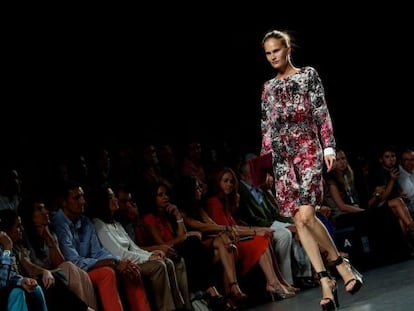 Desfile de Angel Schlesser en la Mercedes-Benz Fashion Week Madrid