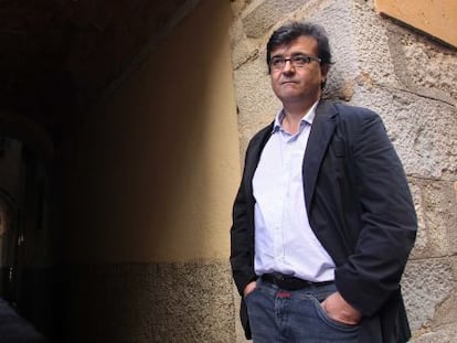 El escritor Javier Cercas en Girona.