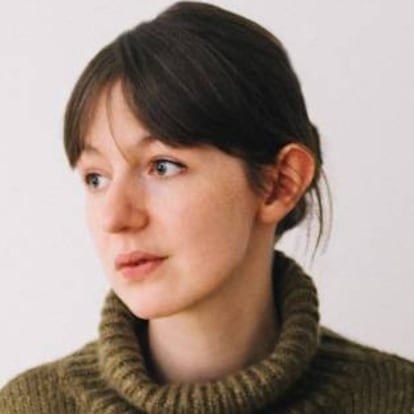 La autora Sally Rooney, en Nueva York.
