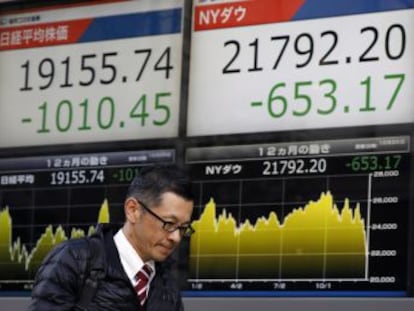 Wall Street vivió la peor Nochebuena de su historia con una caída del 2,91%, y Tokio se desploma un 5%