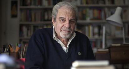 Marsé, el pasado jueves, en su casa de Barcelona.