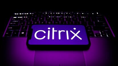 Logo de la empresa Citrix.