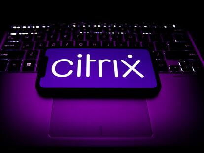 Logo de la empresa Citrix.