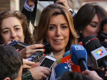 Susana Diaz, presidenta de la Junta de Andalucia.