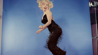 Marilyn fotografiada por Halsman para la portada de Life.