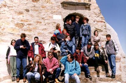 Un grupo de participantes en el intercambio de estudiantes del programa Comenius.