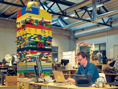 Ambiente de trabajo en la sede de LEGO en Billund (Dinamarca).