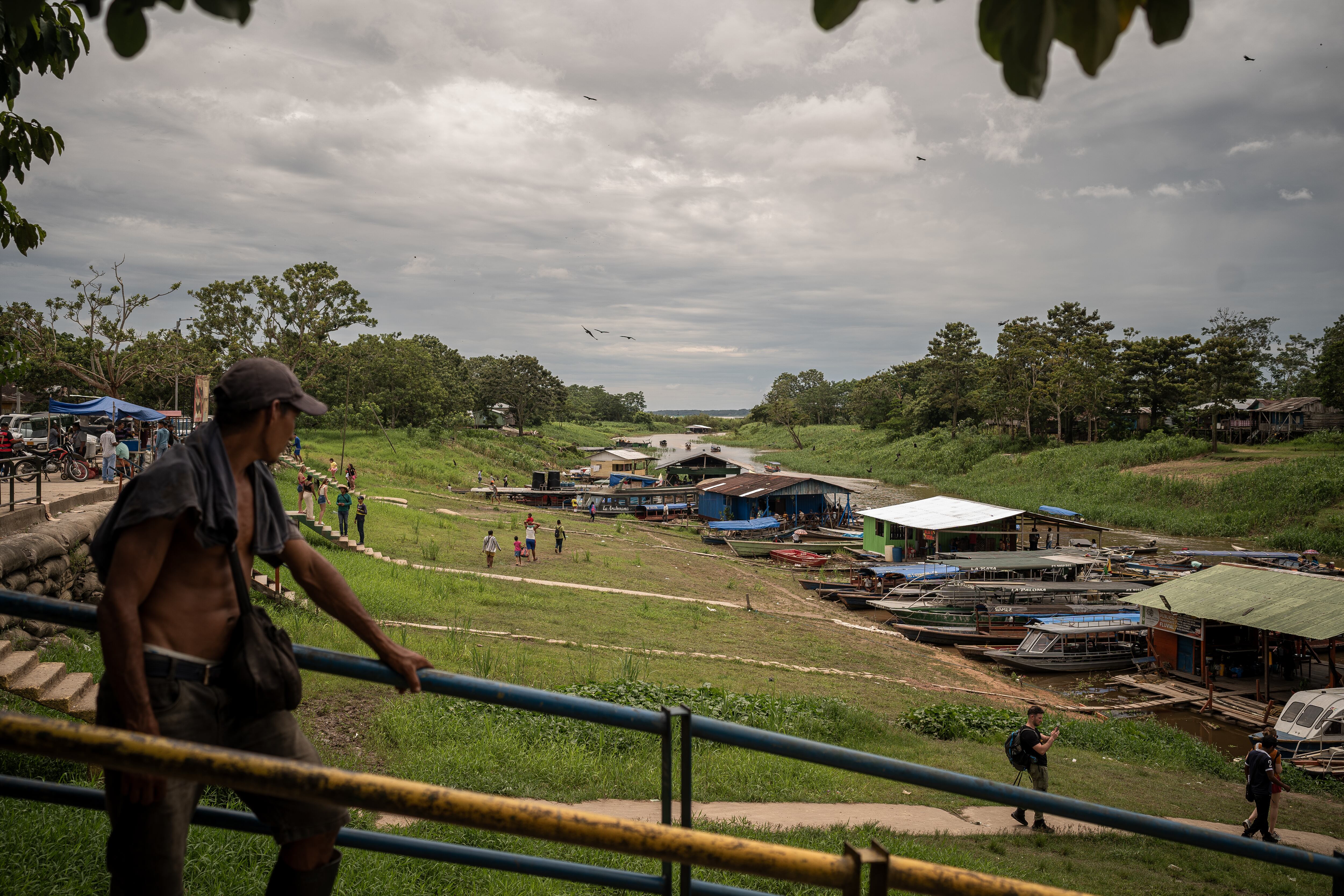 Puerto de Leticia, en el Amazonas, Colombia, el 13 de diciembre del 2024.