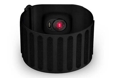 Sensor integrado en el Garmin Index Sleep Monitor