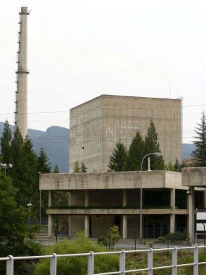 La central nuclear de Santa María de Garoña (Burgos)