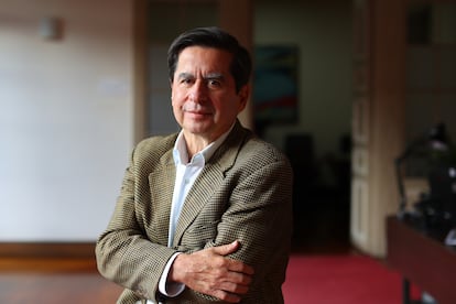 Juan Fernando Cristo ministro del interior en Bogotá (Colombia). En julio de 2024.