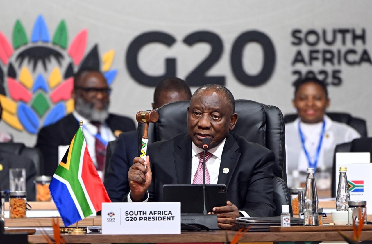 Y Cyril Ramaphosa le plantó cara a Donald Trump en el G-20