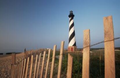 El faro de Cape Hatteras, en Carolina del Norte, es el más alto de Estados Unidos.