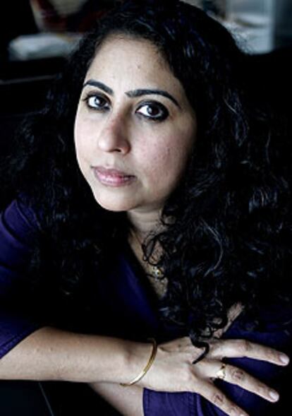 La escritora india Anita Nair, en Barcelona.