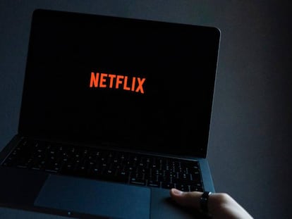 Netflix en un portátil