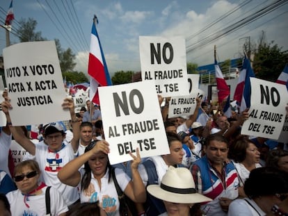 Simpatizantes de la ARENA piden voto por voto