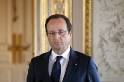 El presidente francés, François Hollande. EFE/Archivo