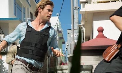 Chris Hemsworth, en &#039;Blackhat&#039;. 