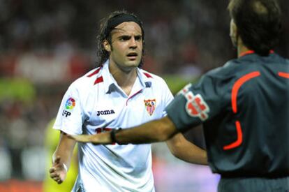 Sergio Sánchez, en un partido de esta temporada con el Sevilla.