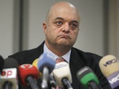 El presidente del sindicato de pilotos de aerolíneas SEPLA, Javier Martínez de Velasco. EFE/Archivo